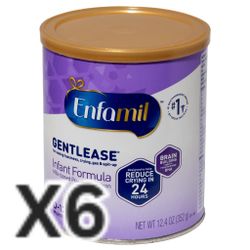 6 Cans Purple Enfamil Formula