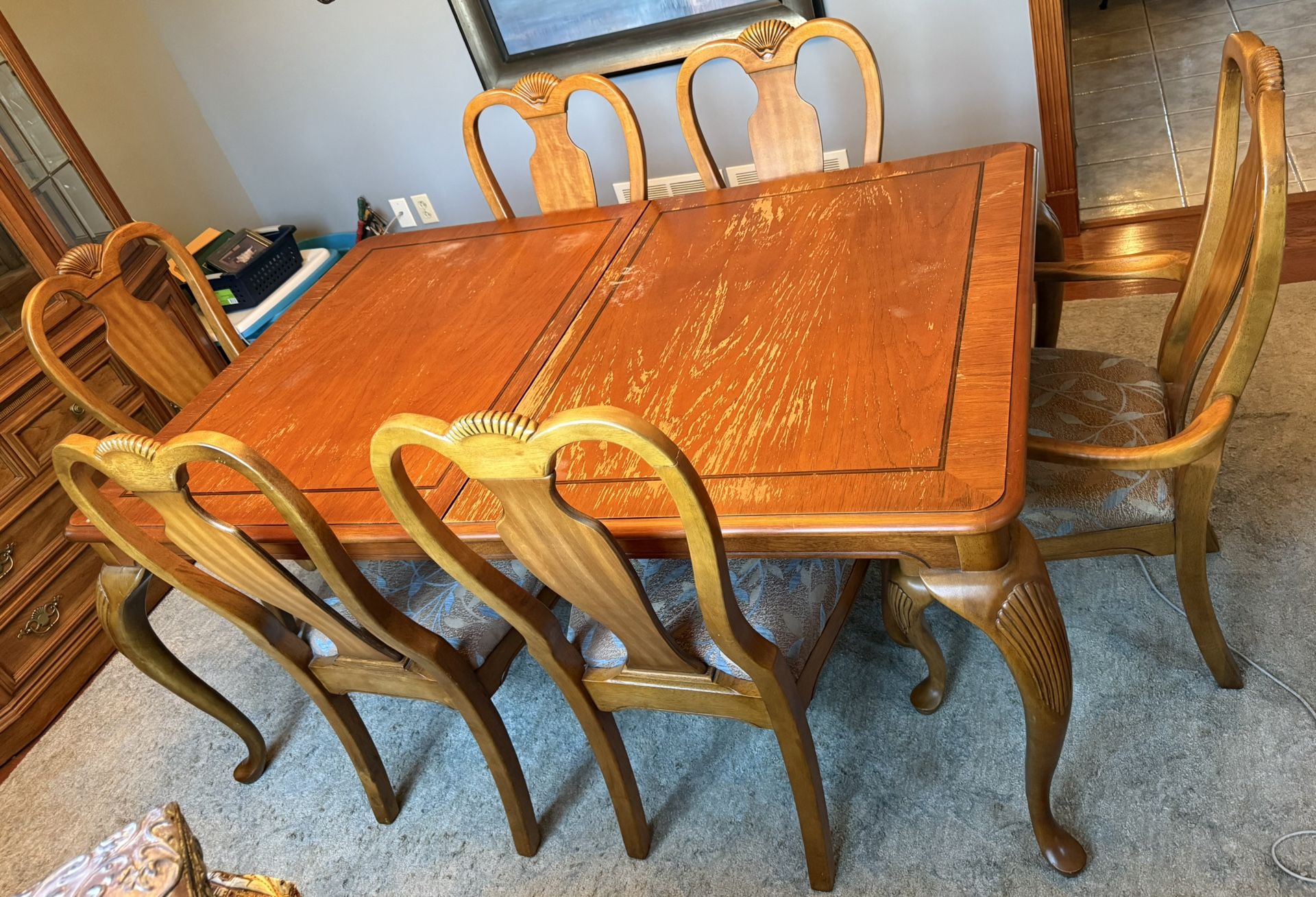Dining Room Table And Chairs