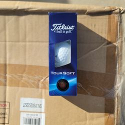 Brand New Titleist Tour Soft 3 Pack