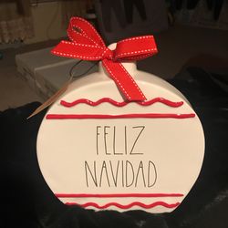 Figura De Cerámica Como Arreglo Para Navidad D Collection. $25.00