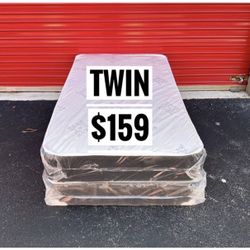 Twin Size Mattress Set – Medium Comfort – Available Today 🚚