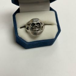 Sterling Silver Skull Ring 