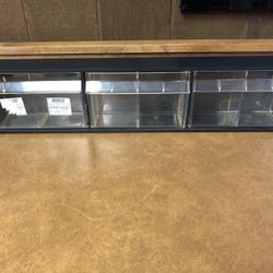 Tip Out Storage Bin 6 Compartments 