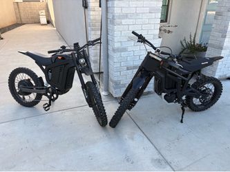 2 E-Motos (Great Condition) Built Talaria Sting Mx3 And Wrapped Coswheel R-19