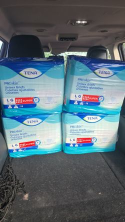 Tena adult diapers size L