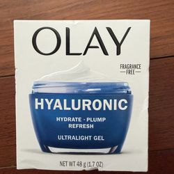 Olay gel moisturizer $12