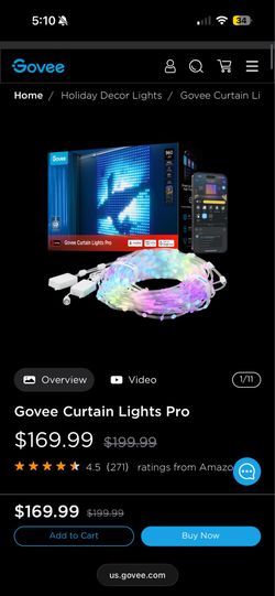 Govee curtain pro