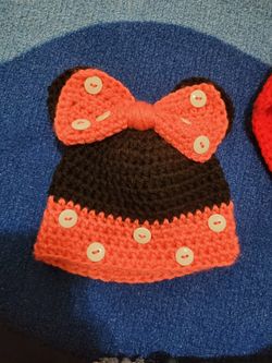 Minnie Crochet Hat