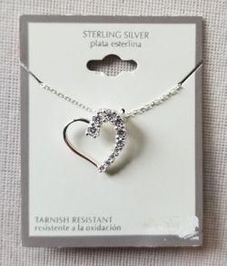 Sterling Silver Heart Pendant