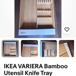 Utensil knife tray