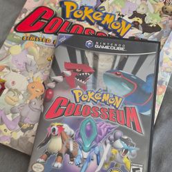 Pokemon colostrum GameCube with limited edition strategy guide