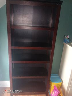 Tall bookshelf