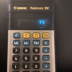 vintage Canon Palmtronic 8M model  LD-8M3 calculator