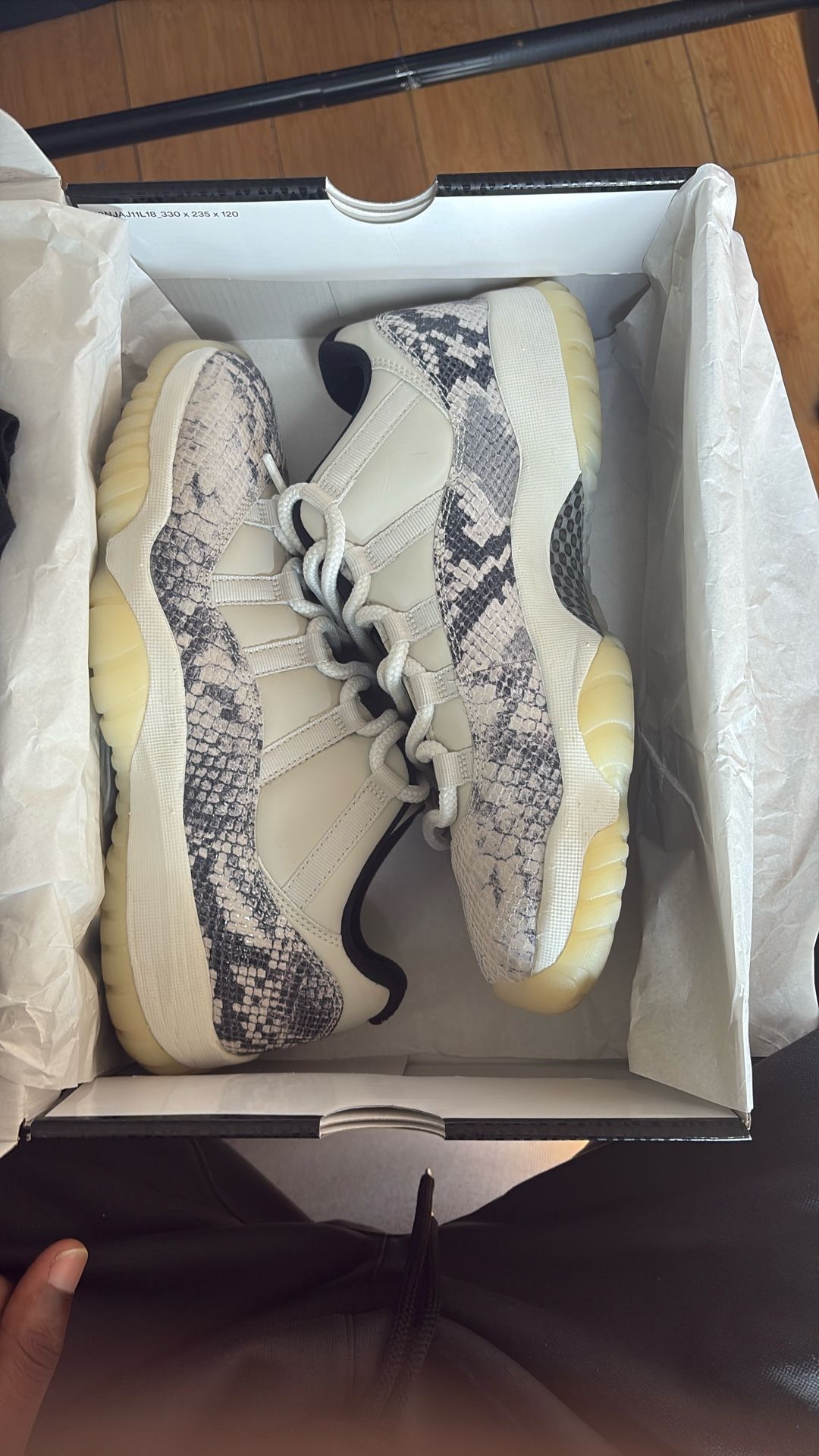 Jordan 11 Snake skin