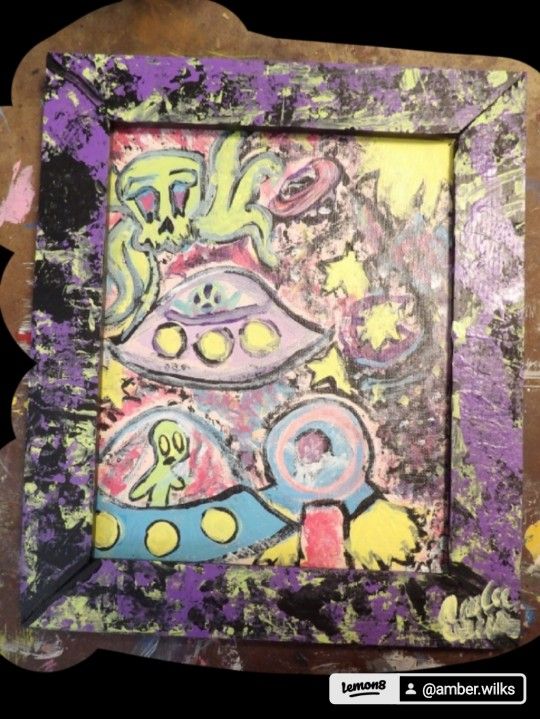 Alien  Painting 