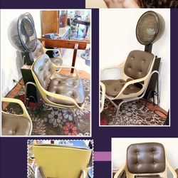 Vintage Hair Salon Dryer Chair Combo Sale