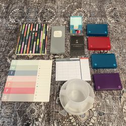Teacher Set Lot Organizer Planner Homeschool Teacher Student 