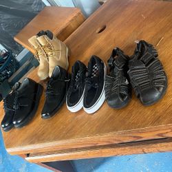 Men Shoes Size 8 And Boot Size 9 
