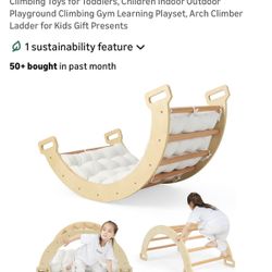 Kids Climbing Ladder Arch