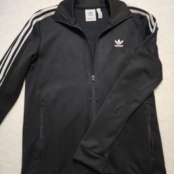 ​Adidas Originals Trefoil Firebird Track Jacket - Black/White - Men's Size M