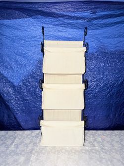 5-Tier Metal and Canvas Storage Organizer