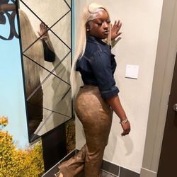 30 Inch Blonde Toned Wig