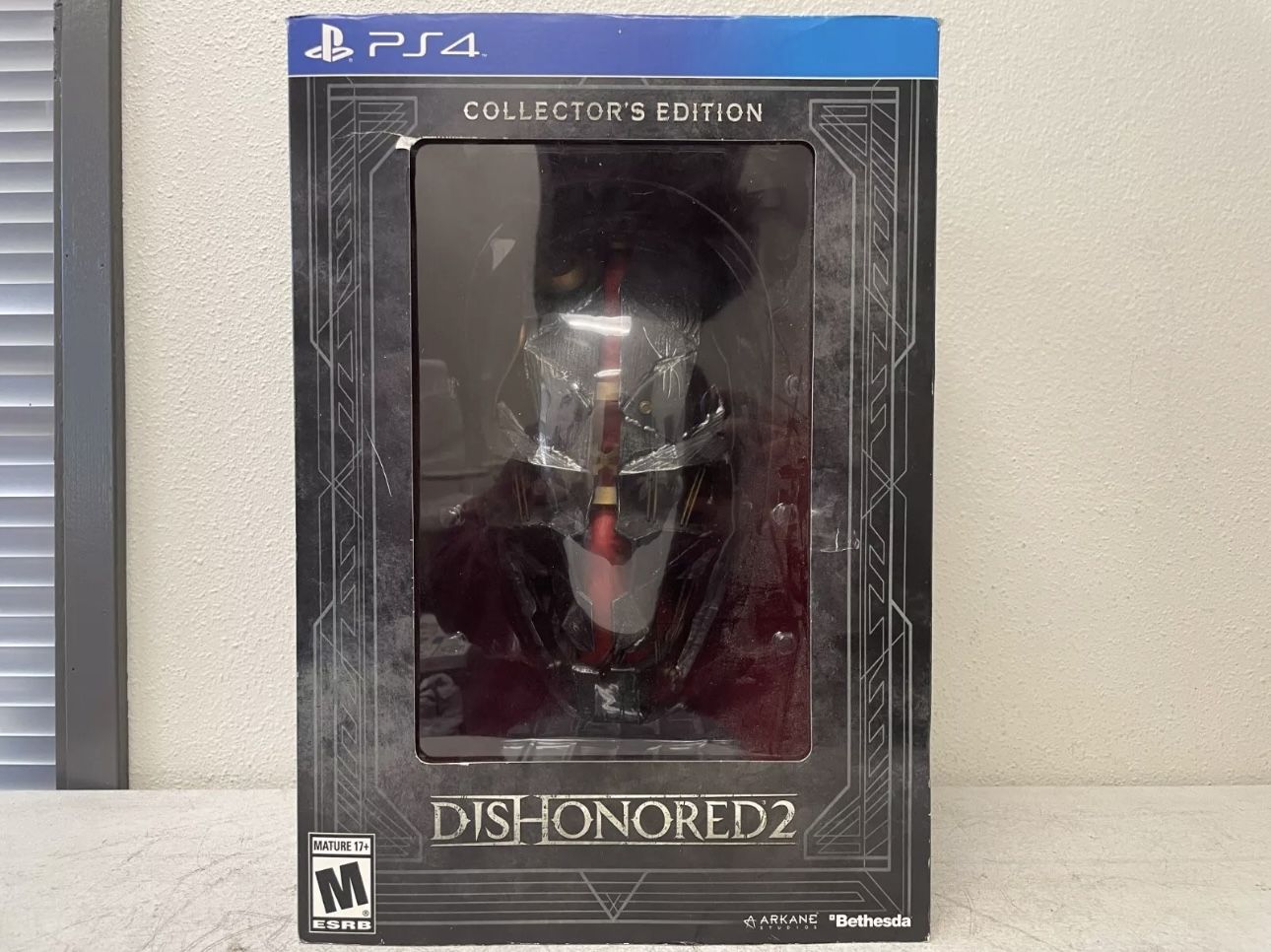Dishonored 2 Bethesda Corvo Mask Collector's Edition Sony PlayStation 4 PS4