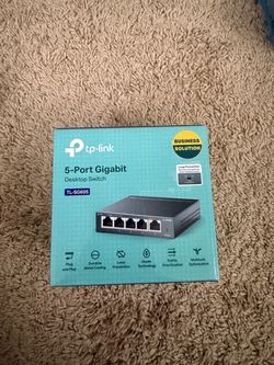 TP-Link TL-SG605 5-Port Gigabit Desktop Switch