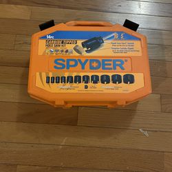 Spyder Hope Saw Kit And Case 