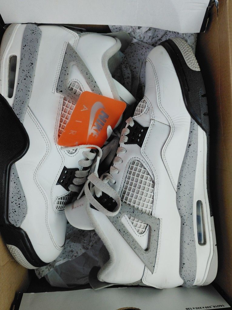 Jordan Cement 4 Lightly Used (Not New Not Beat Up) In Box