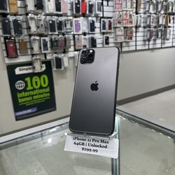 iPhone 11 Pro Max | 64GB | Unlocked