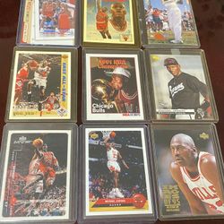 Micheal Jordan NBA cards
