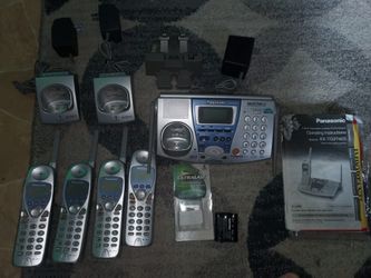 PANASONIC KX-TG2740S CORDLESS PHONES 2 LINE ANSWERING SYSTEM