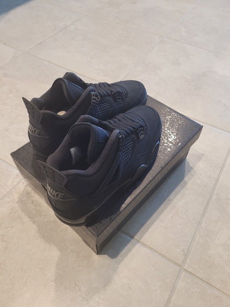 AIR JORDAN RETRO 4 "BLACK CAT 2025" MEN'S SZ.13