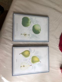 Pear wall decor 8x10 inches !!!