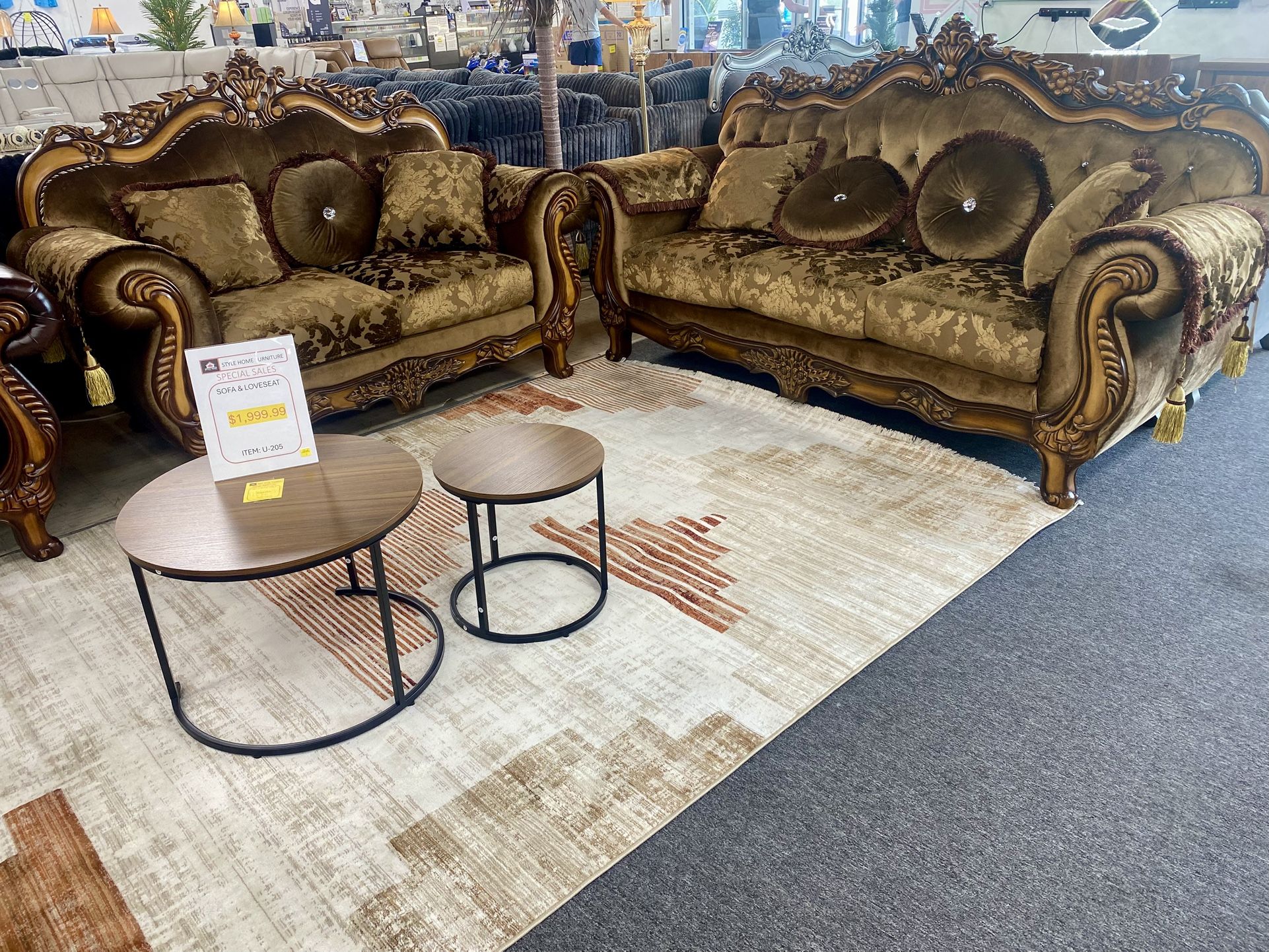 Sofa And Love Seat $1,999