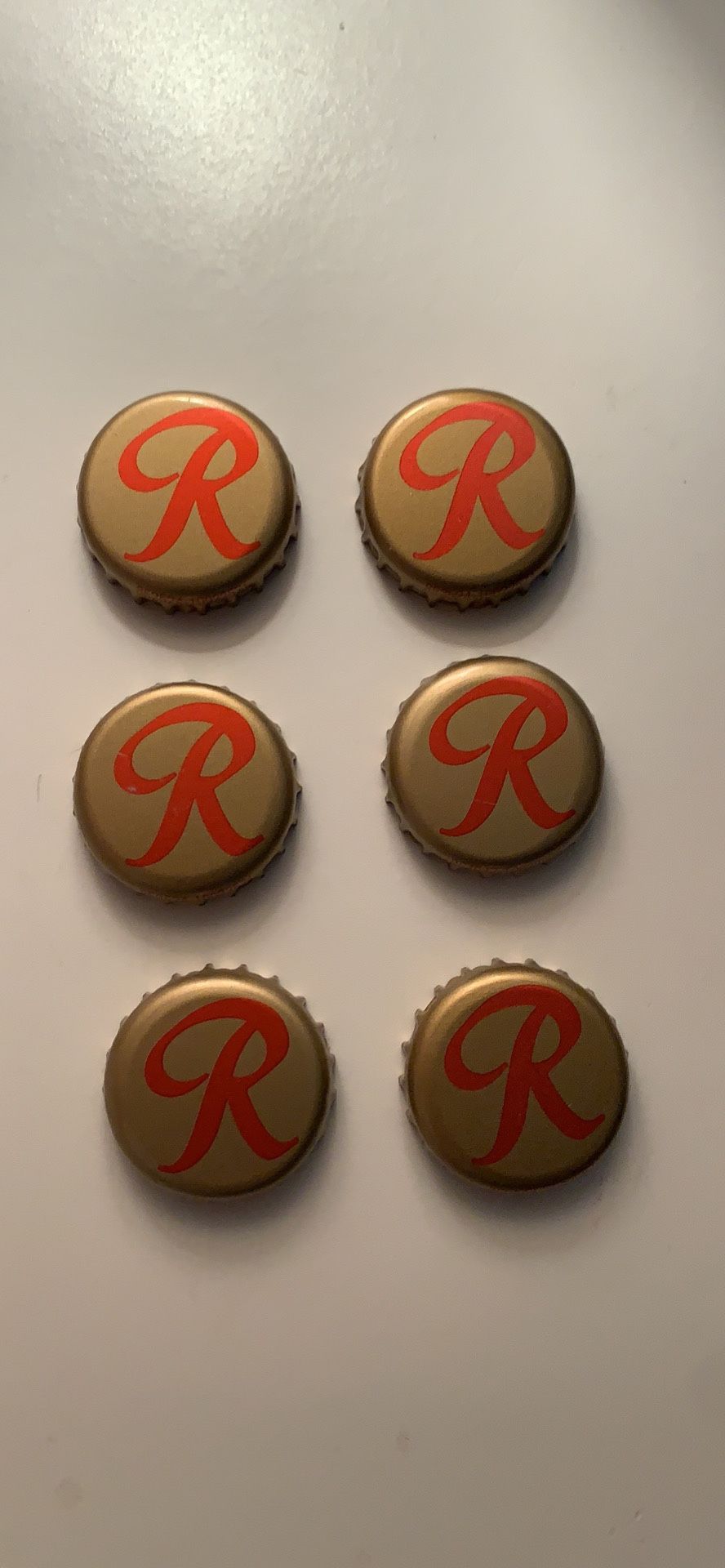 Rainier bottle cap magnets