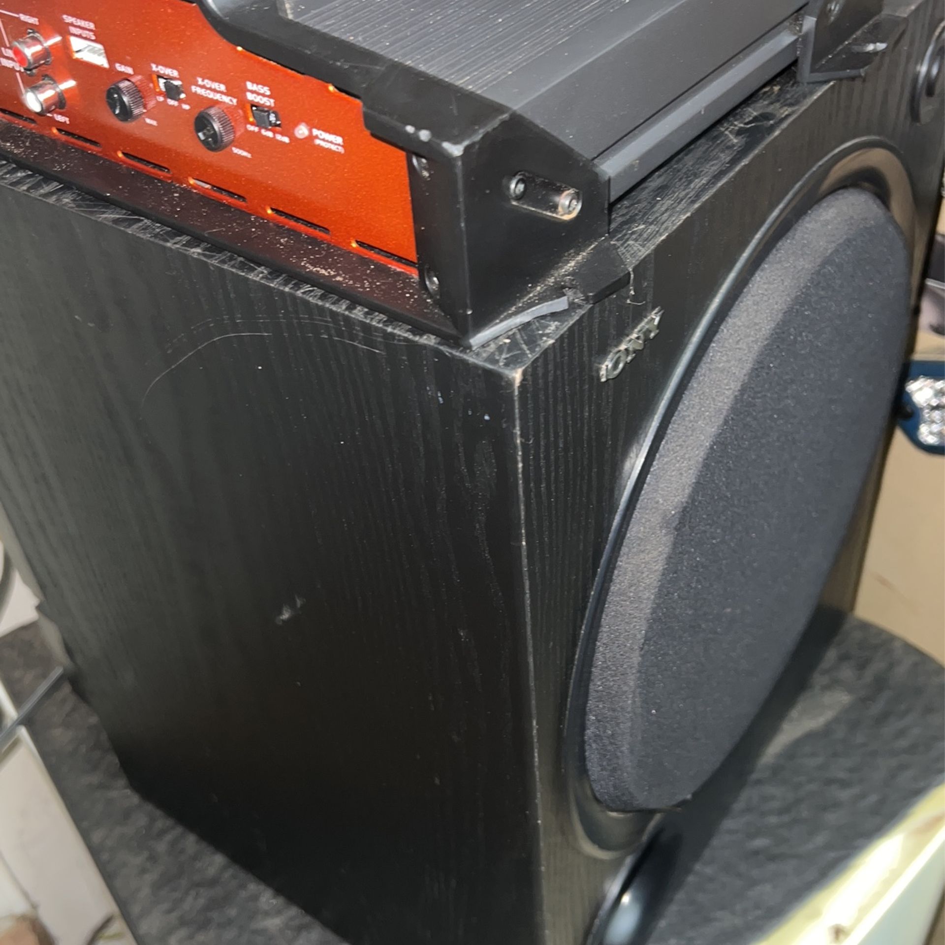 DUAL XPR522 Amplifier & ONY SubWoofer 🔊