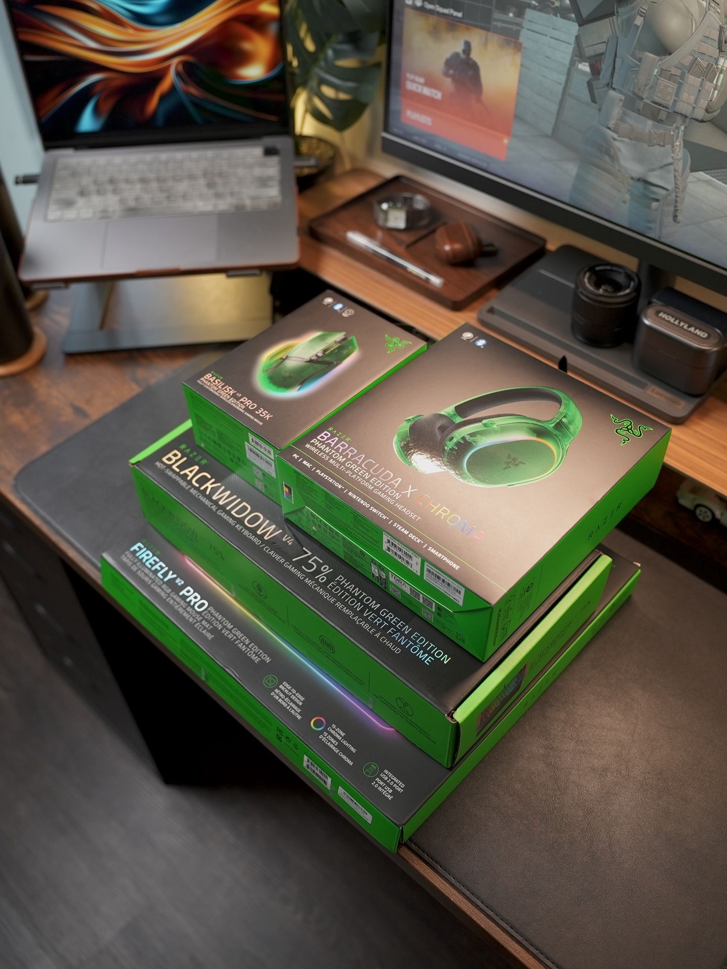 Open Box/New - Razer Phantom Green Edition Full Bundle Package