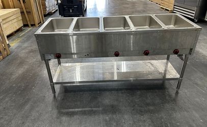 Clearance Steam Table 5 Pan Gas Propane Warmer 35912F0629 Clearance  Steam Table 5 Pan Gas Propane Warmer 35912F0629 Clearance  Steam Table 5 Pan Gas 