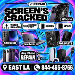 iphone 15 pro max unlocked cracked screen