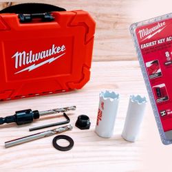 ​Milwaukee Hole Dozer Set & Metric/SAE Hex Keys - Brand New