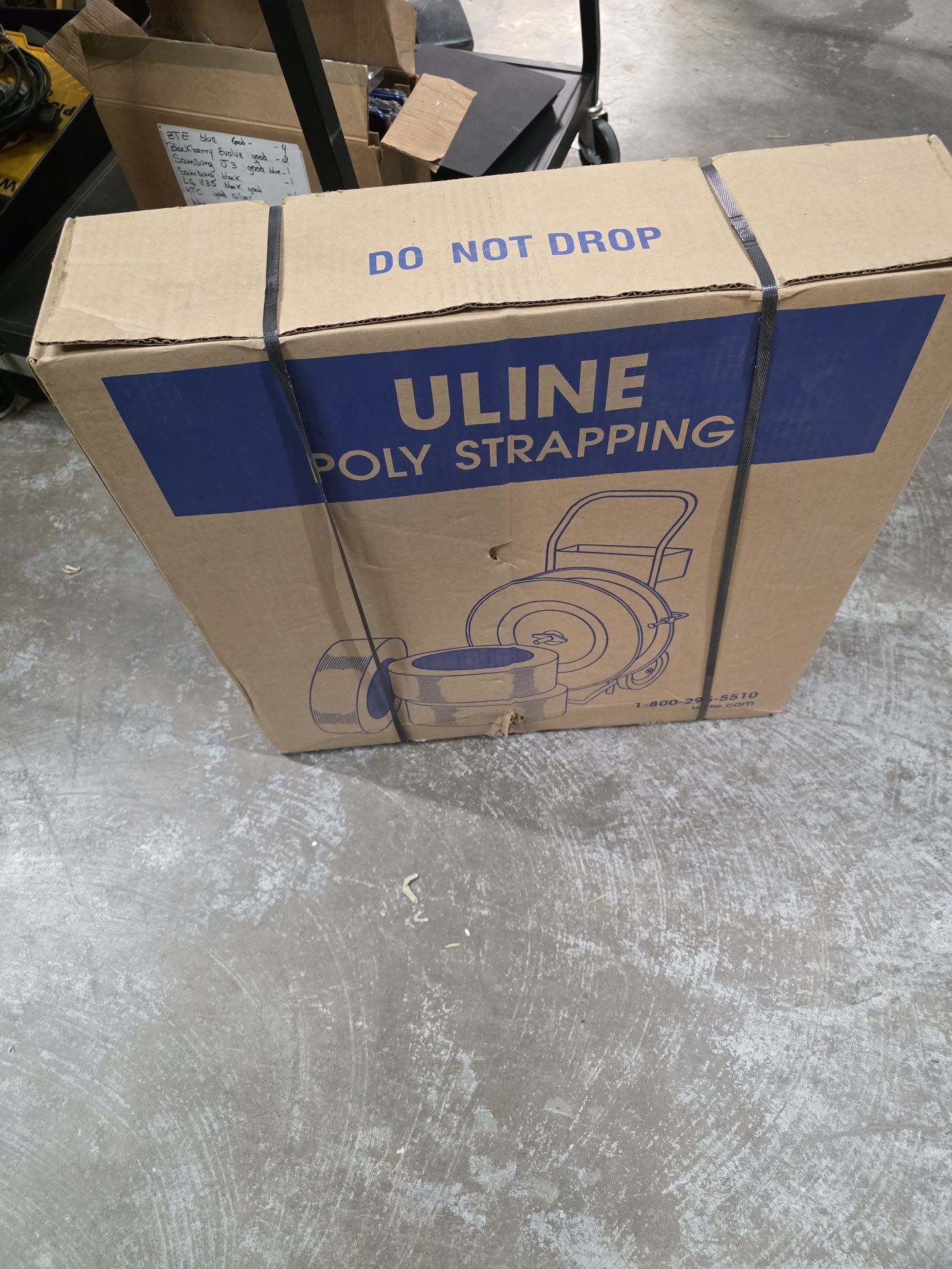 ULINE Poly Strapping Rolls – 1/2” x 9000 ft Industrial plastic ...