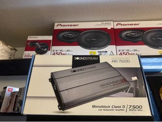 Car audio bundle deals for good prices whatever you need door speakers, amps you name it