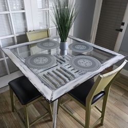 48 × 48 Chalk Painted Set