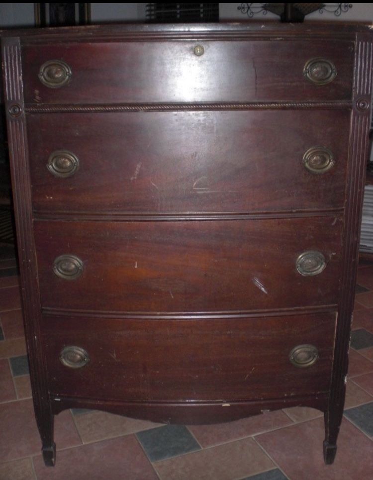 Beautiful Solid Wood Vintage Bedroom Set