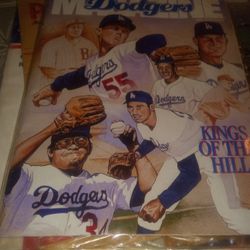 Vintage Dodgers Magazine 