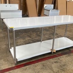 All Stainless Steel Table NSF 84W x 30D x34H inches