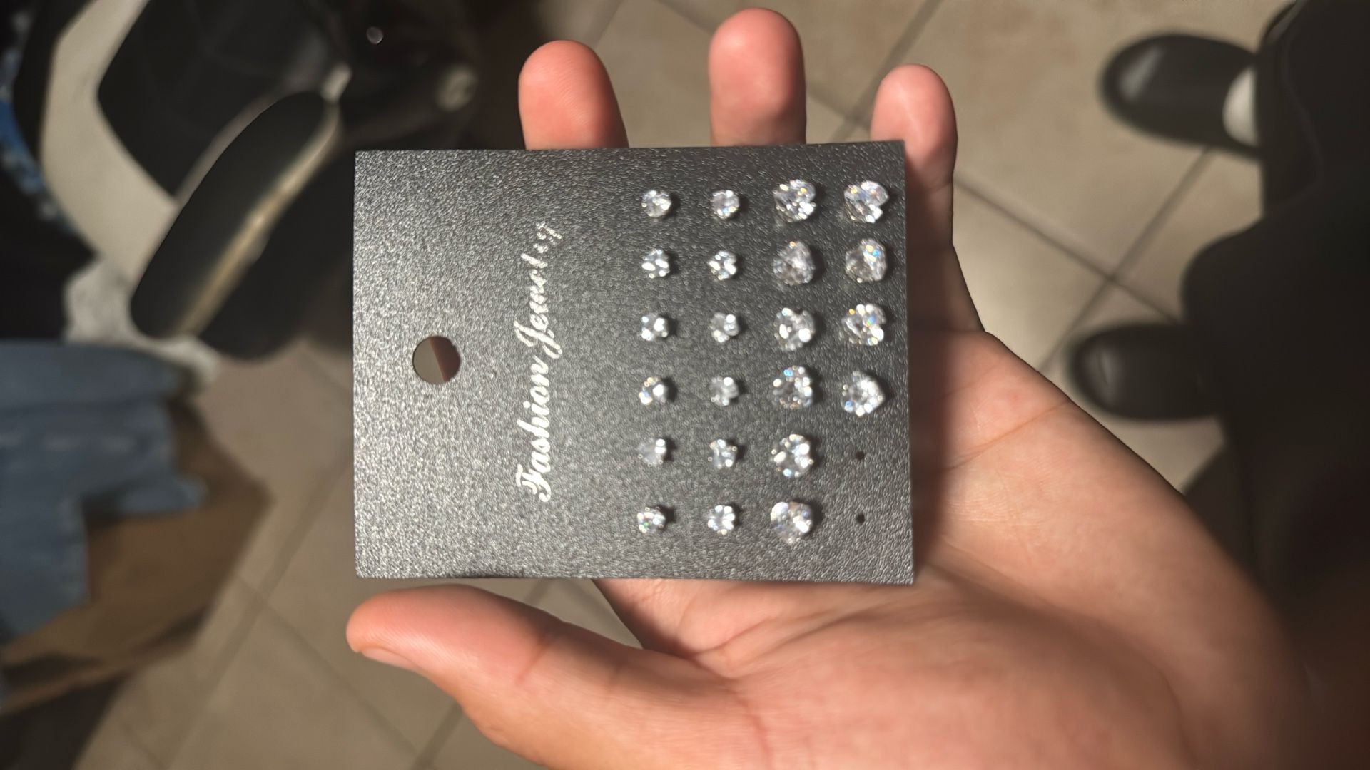 Diamond Shape Earrings