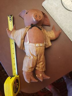 Vintage Stuffed Piggy toy